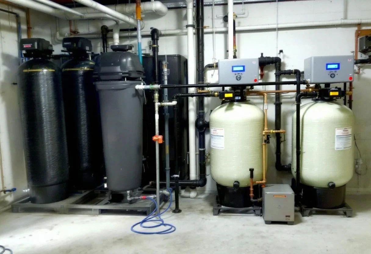 Adoucisseur d'eau collectif en copropriete